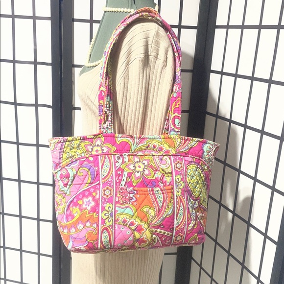 Vera Bradley Vibrant Paisley Shoulder Bag - Picture 15 of 15